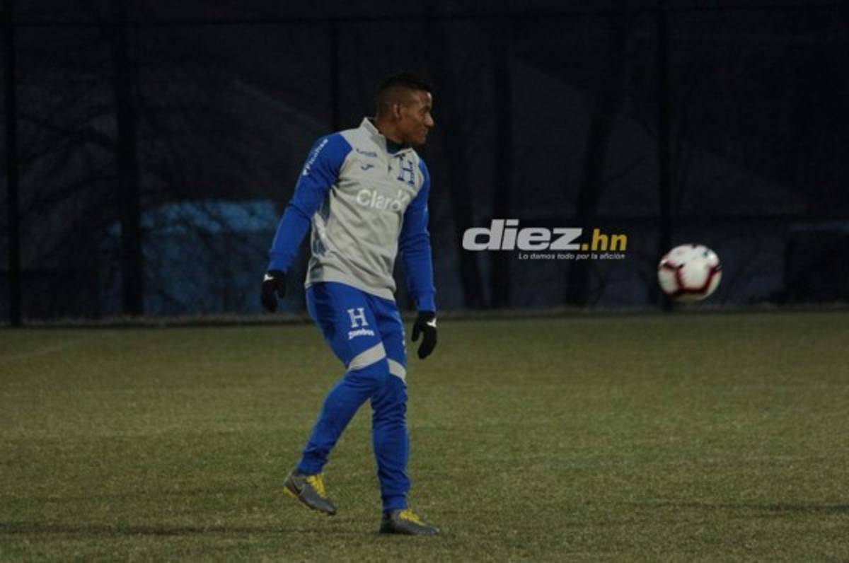 FOTOS: Con mucho frío y alegría, así fue el entreno de Honduras en Estados Unidos