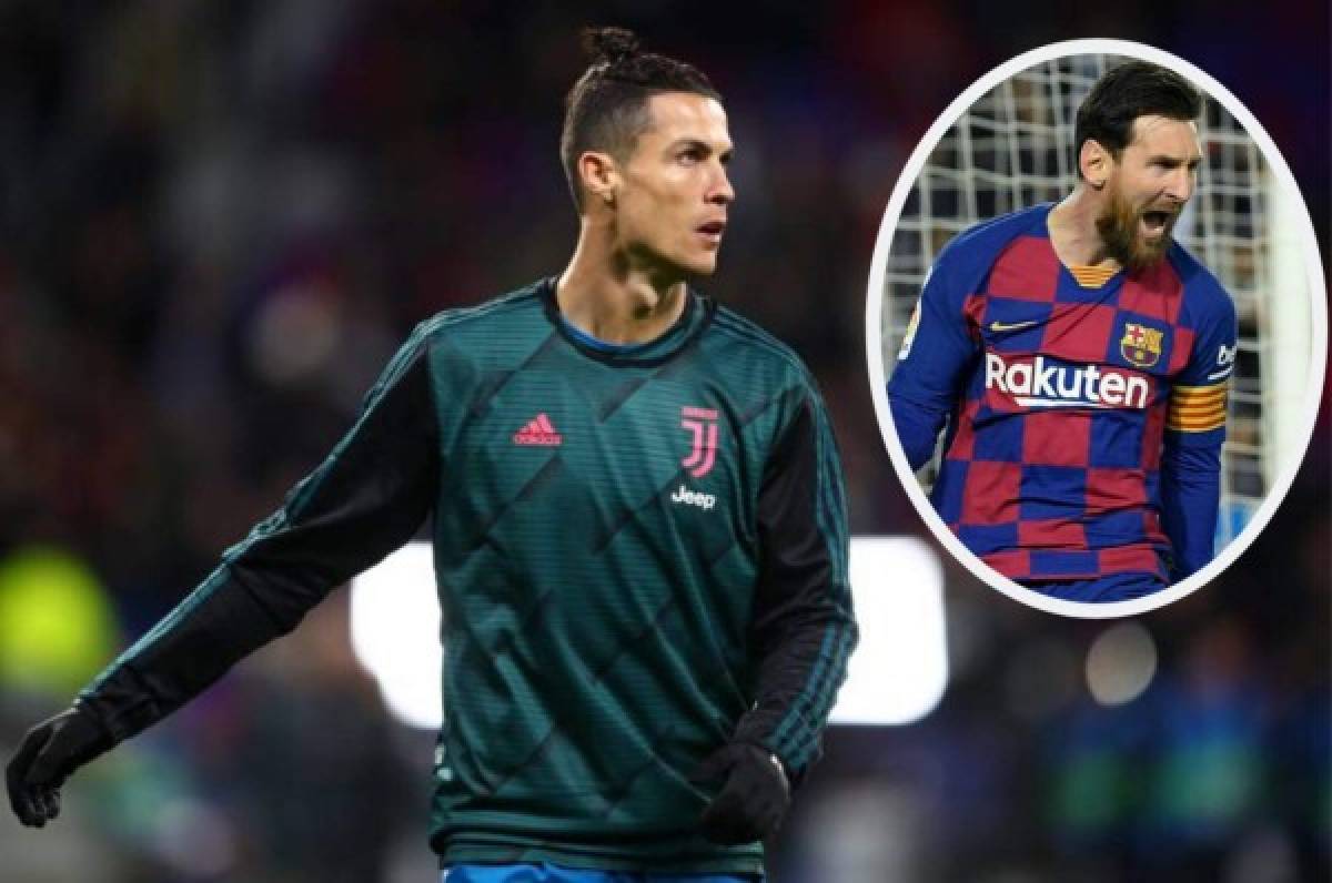 Cristiano Ronaldo es troleado por el Barcelona luego del nuevo récord de Lionel Messi