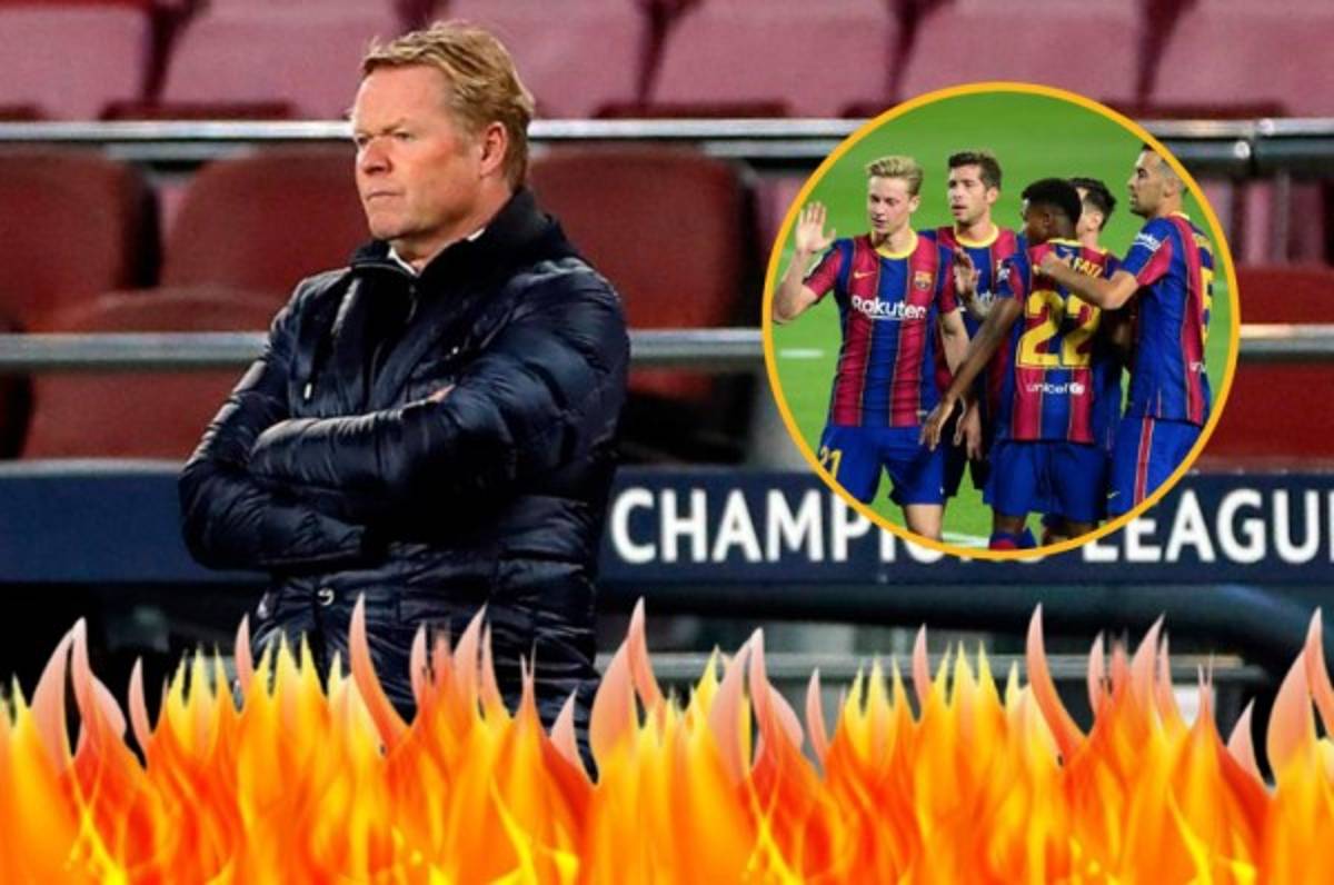 Problemas en Barcelona: Revelan que Koeman tuvo un encontronazo con crack de la plantilla  