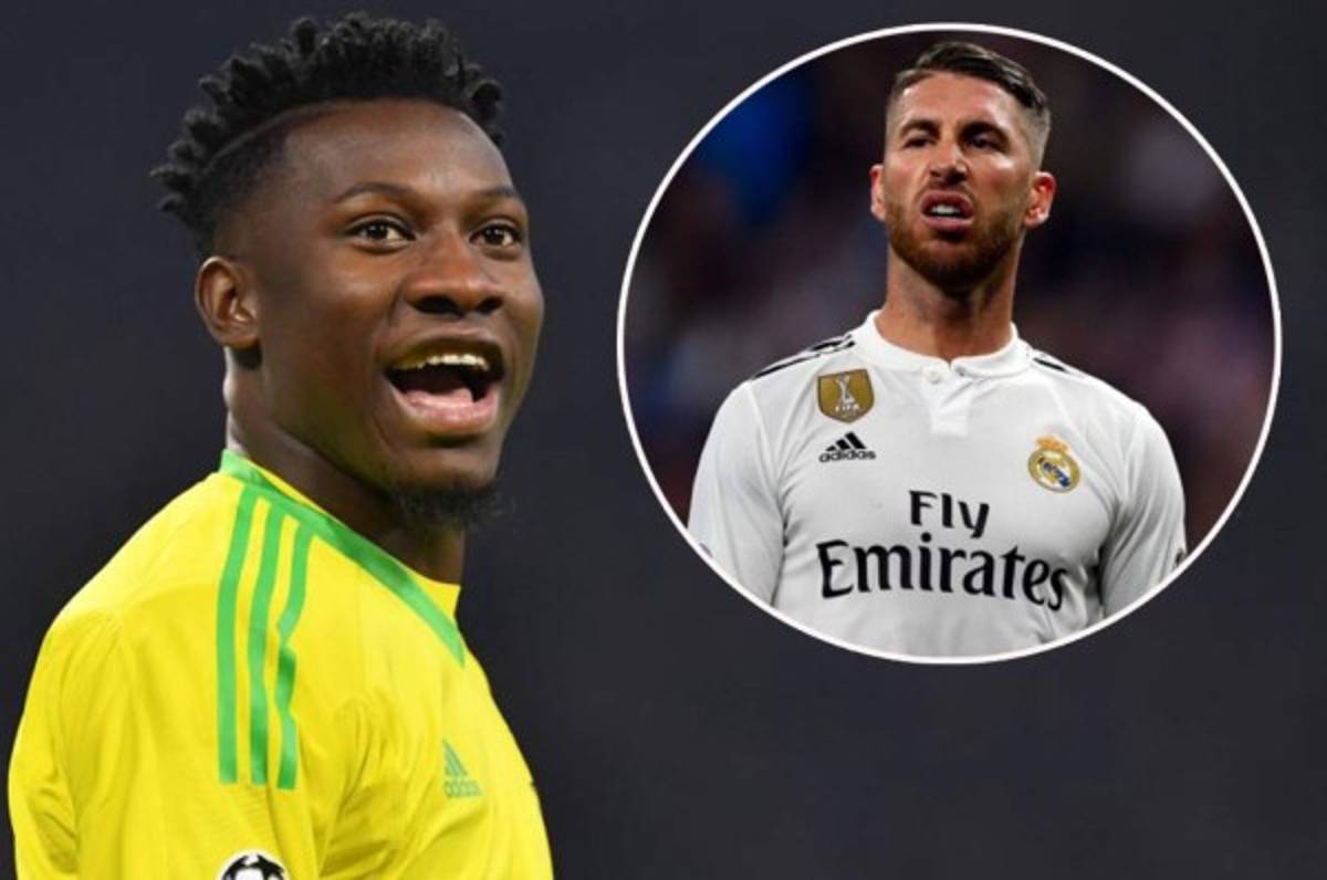 Onana a Sergio Ramos: ''Seguro que ahora se lo piensa dos veces''