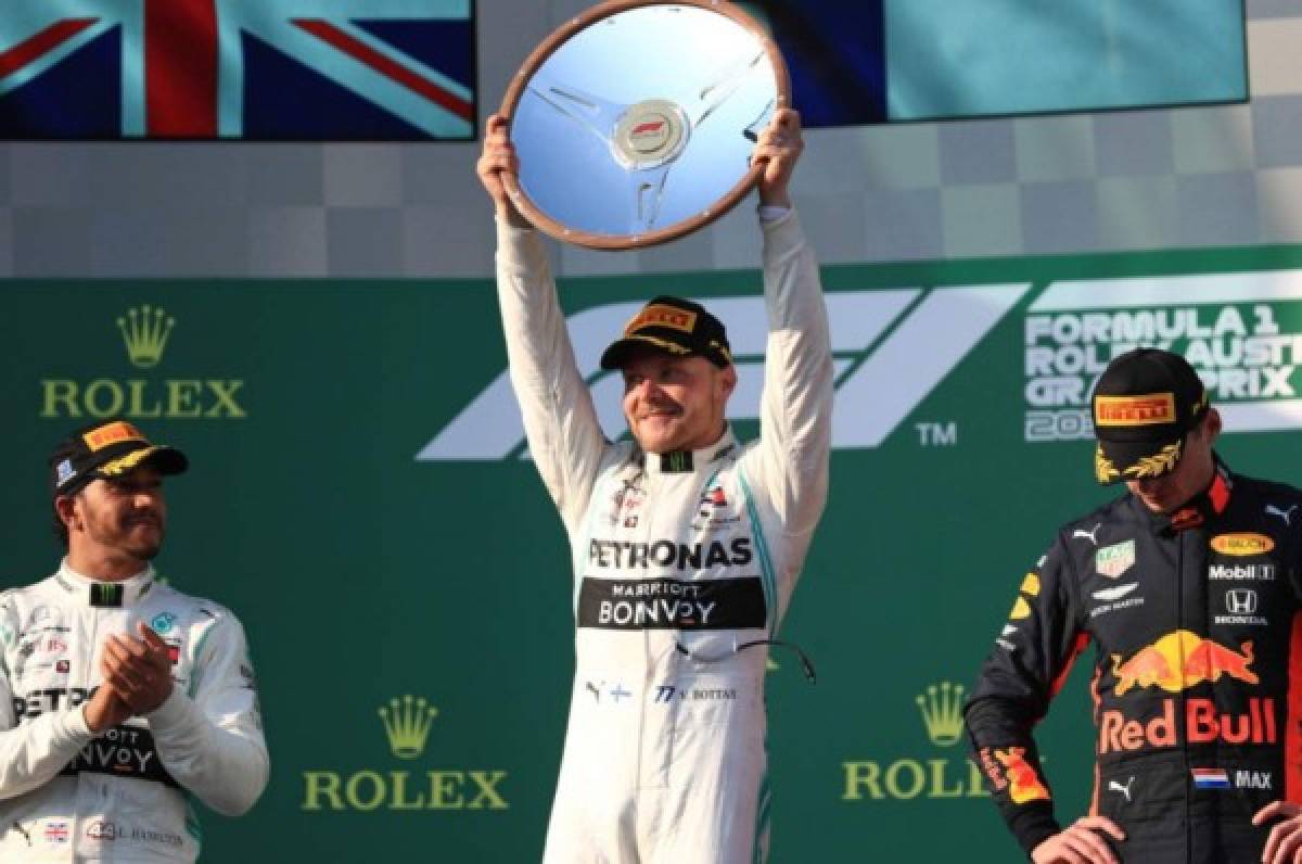 Valtteri Bottas, gana el Gran Premio de Australia de la Fórmula 1