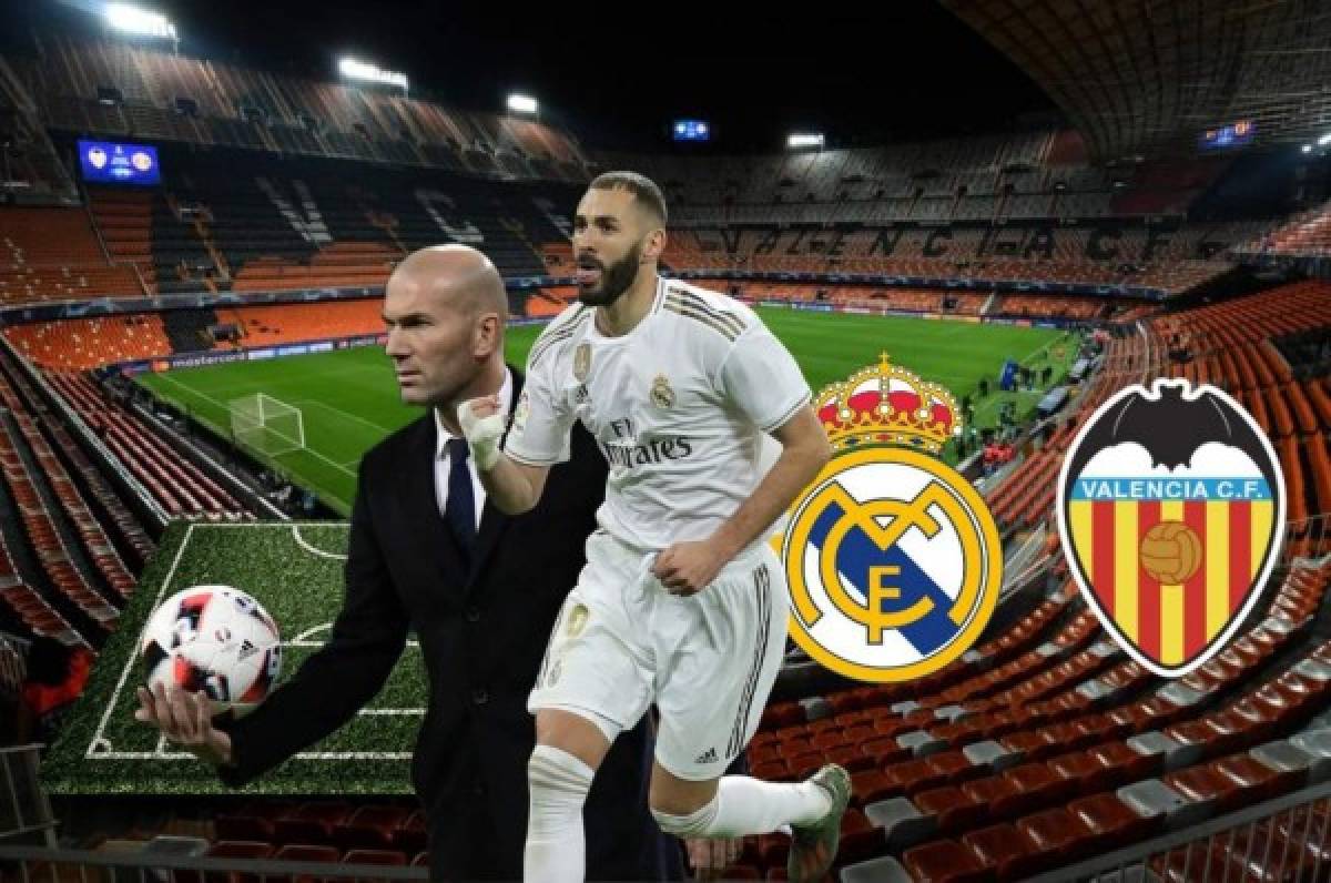 El sorpresivo 11 del Real Madrid para el partidazo ante Valencia donde buscarán el liderato