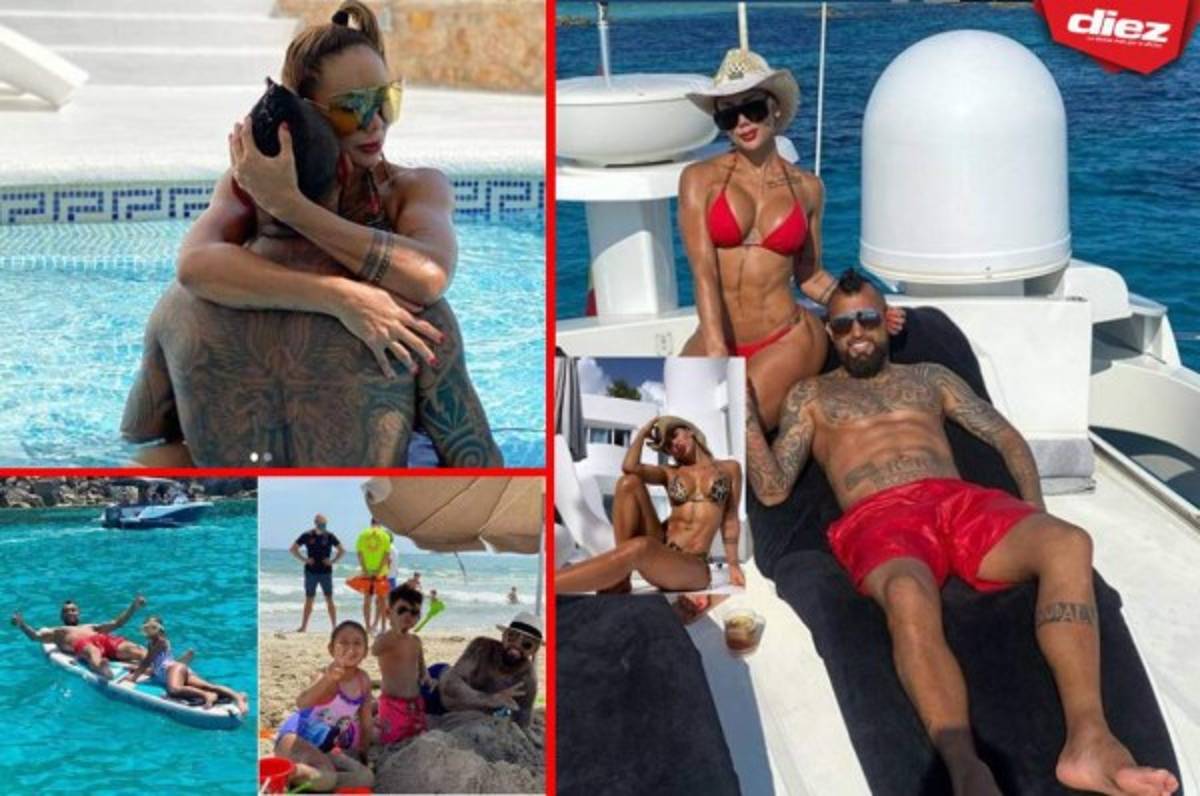 Sol, arena, playa y derroche de belleza de la esposa de Arturo Vidal en sus vacaciones en Ibiza