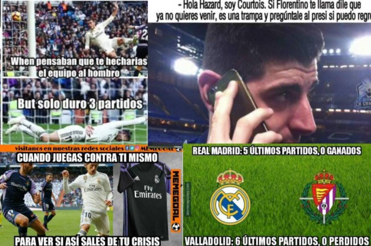 Los memes del sufrido triunfo del Real Madrid ante el Valladolid