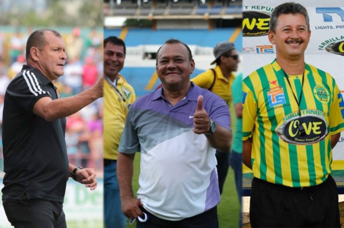 Los grandes entrenadores que buscan brillar en la Liga de Ascenso de Honduras