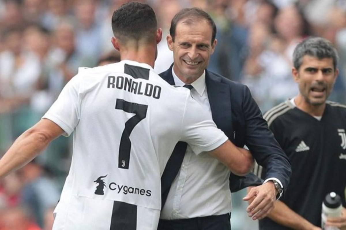 Allegri: ''En el Real Madrid se tomaron un año de vacaciones con Cristiano Ronaldo''