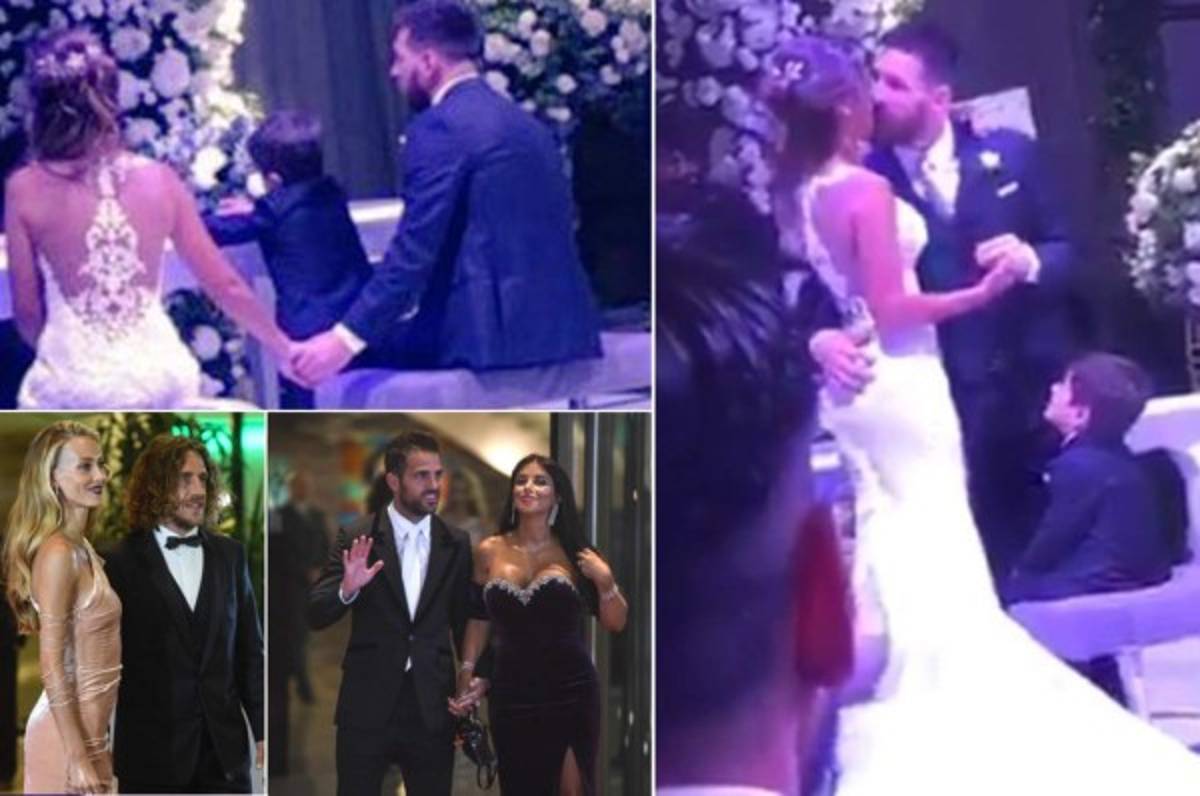 ¡Espectaculares! Todas las fotos de la boda de Messi y Roccuzzo
