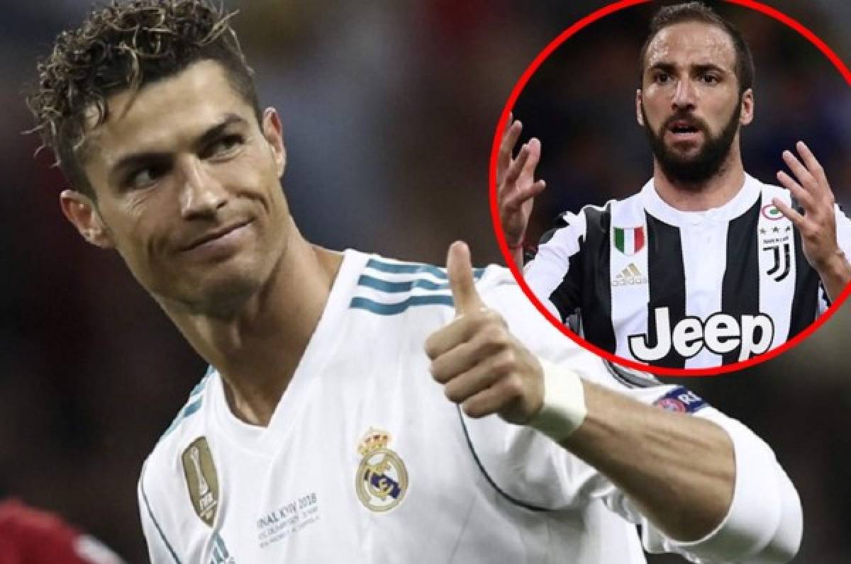 Revelado: Higuaín, la pieza clave para el fichaje de Cristiano Ronaldo