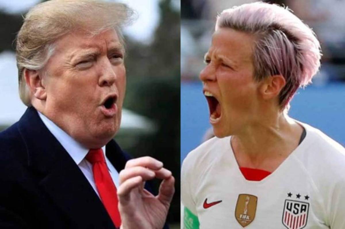 Donald Trump ataca a Megan Rapinoe que asegura no visitará la Casa Blanca si ganan el Mundial femenino