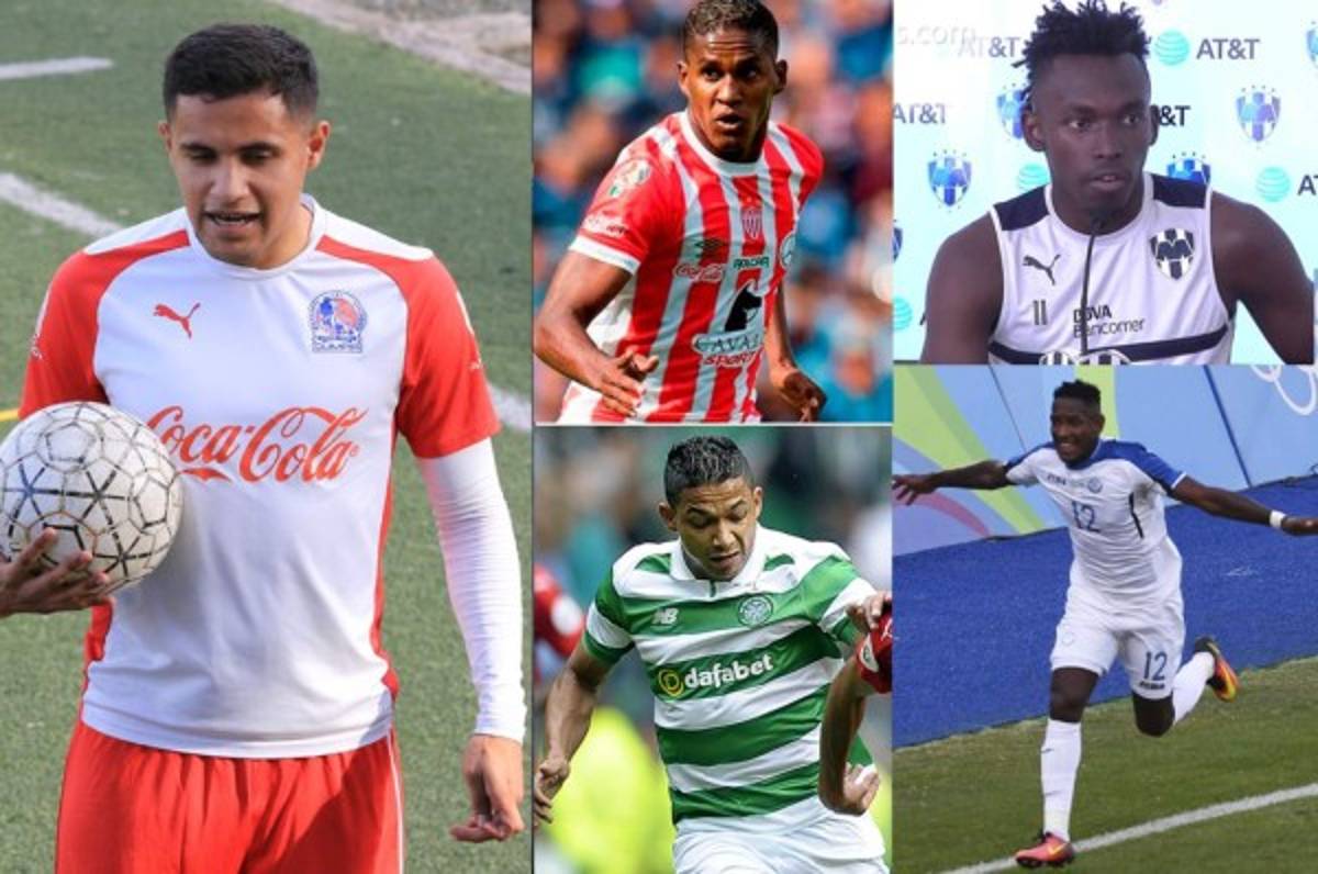 Legionarios hondureños que cambian de equipo y los que están en el aire