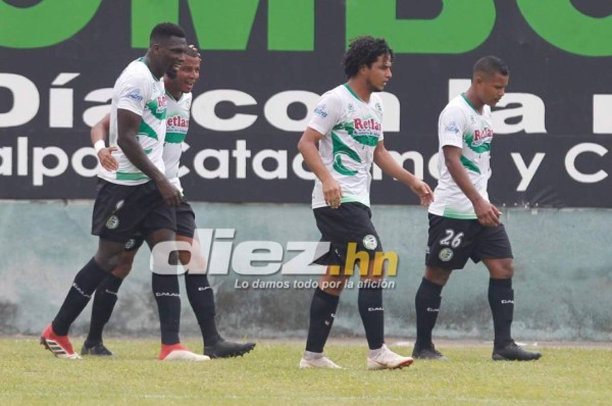 Las imágenes más curiosas que dejó el partido Juticalpa ante Platense