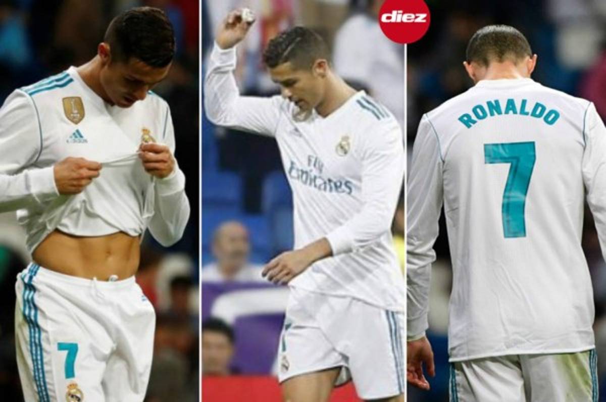 LO QUE NO SE VIO: Las tristes imágenes de Cristiano tras finalizar el partido ante el Eibar