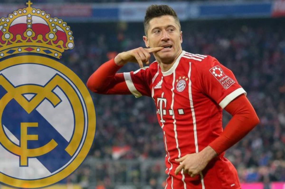 Lewandowski, desesperado por fichar por el Real Madrid