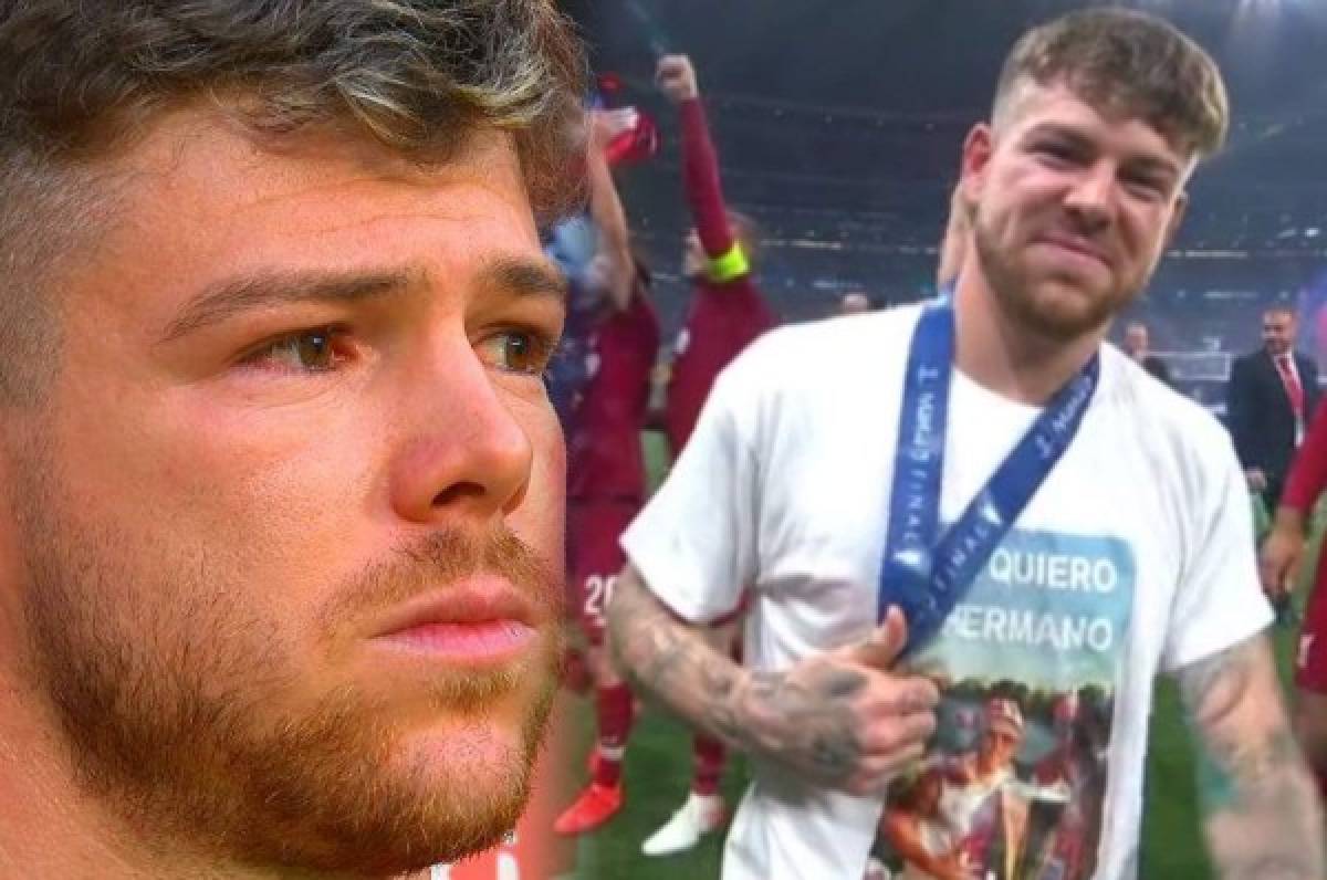 Futbolista del Liverpool llora por 'La Perla' Reyes tras conquistar la Champions: ''Te quiero, hermano''