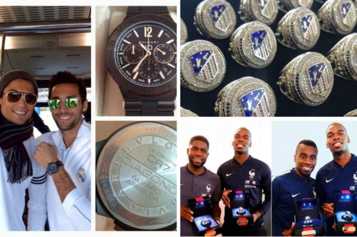 Autos, TV's y anillos: Los regalos de los deportistas a sus compañeros, Cristiano Ronaldo se lució