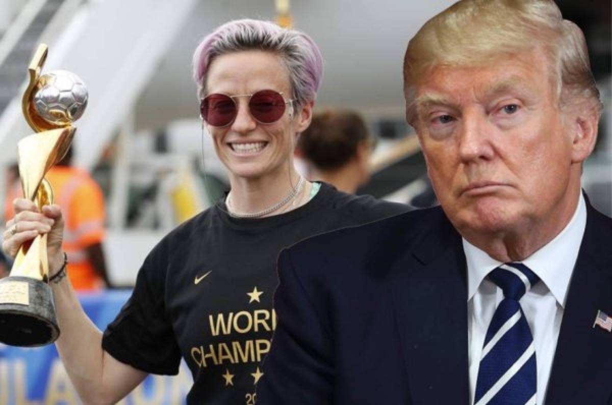 El duro mensaje de Megan Rapinoe a Donald Trump: 'Excluyes a las personas'