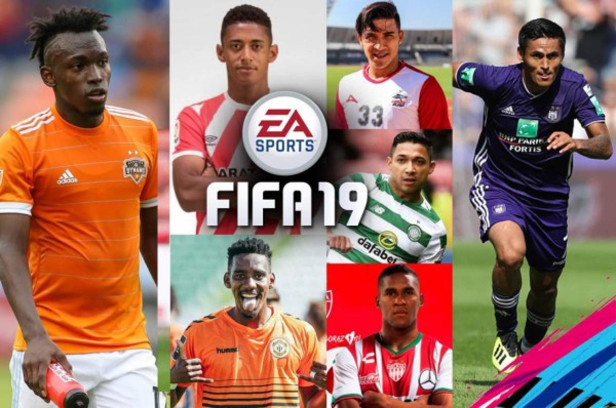 ¿A quién retrataron mejor? Así lucen los jugadores hondureños en el FIFA 19