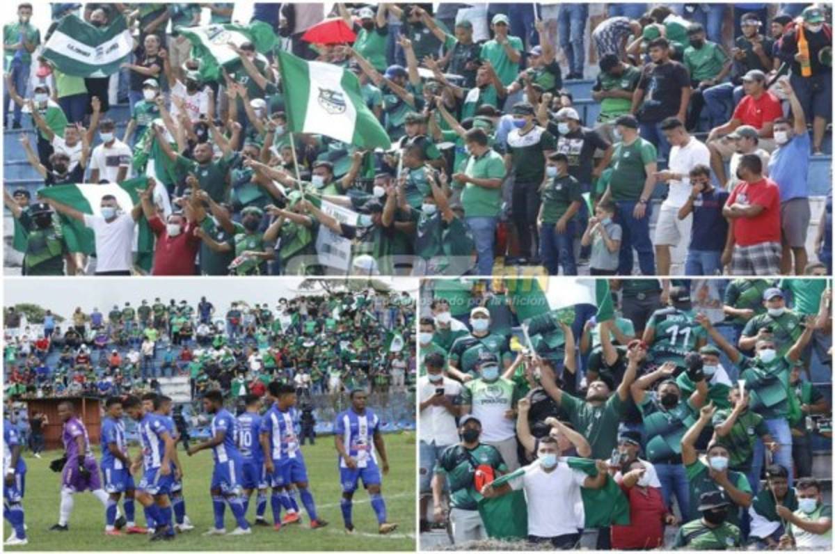 Aficionados de Ocotepeque abarrotan graderías del Jhon F. Kennedy en la finalísima del Ascenso entre Pinares y Victoria