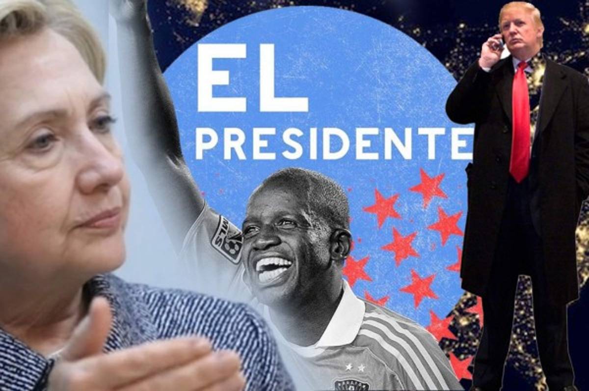 Ni Hillary Clinton ni Donald Trump; 'El presidente' es Boniek García