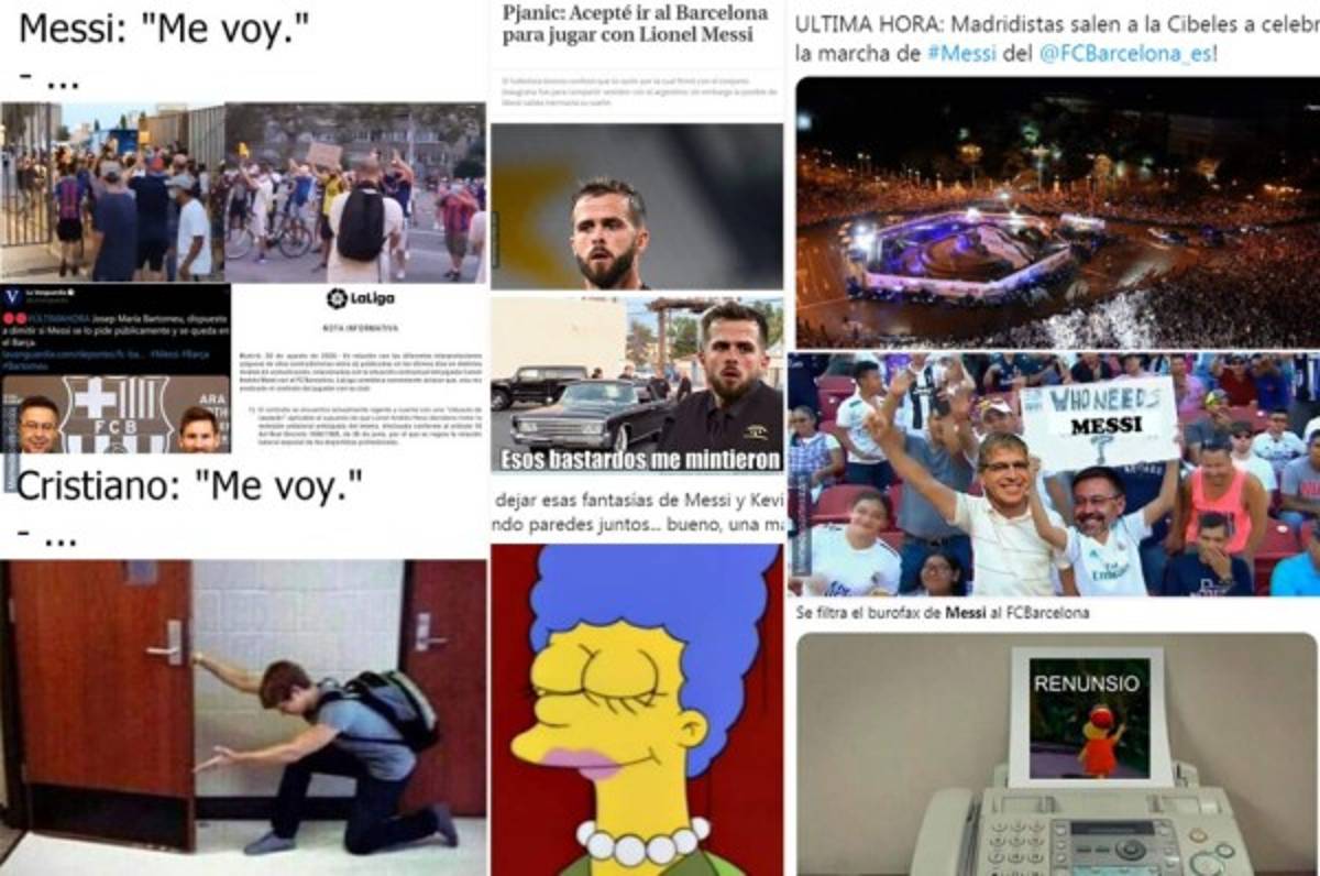 Messi se va del Barcelona y los memes provocan un caos en las redes sociales