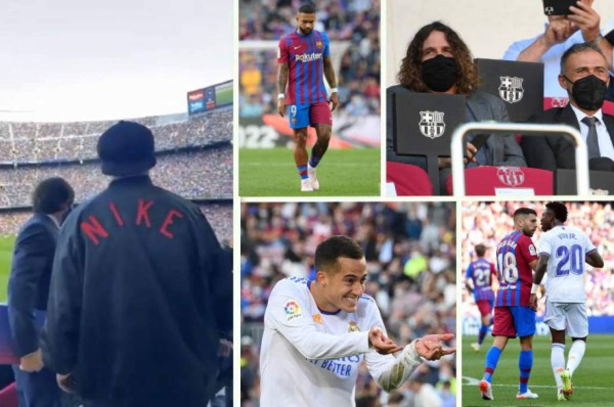 Amargura en el Barcelona, la burla de Vinicius a la afición y los invitados de lujo en la tribuna del Camp Nou