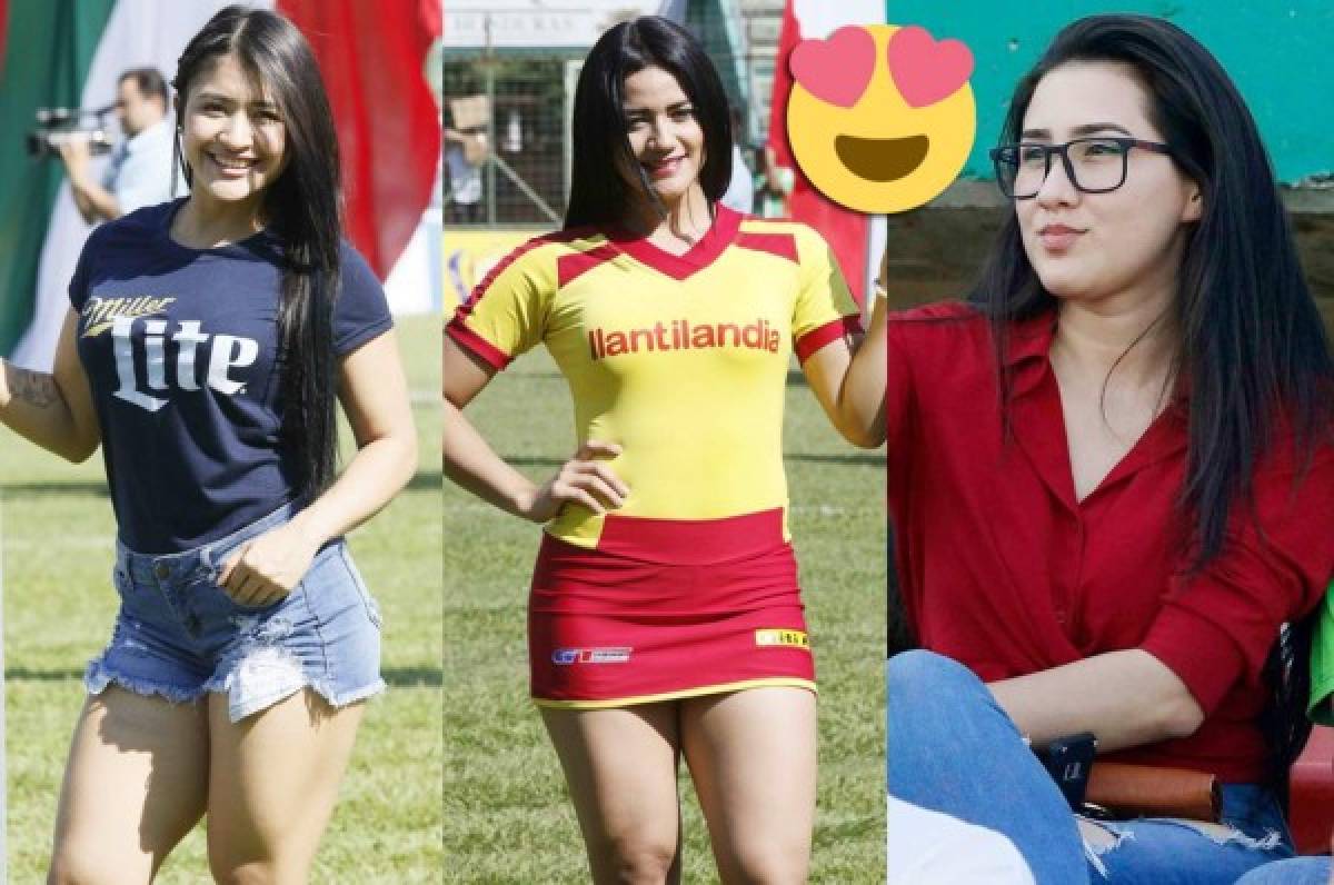 ¡Jornada de bellezas! Hermosas mujeres en los estadios de Honduras