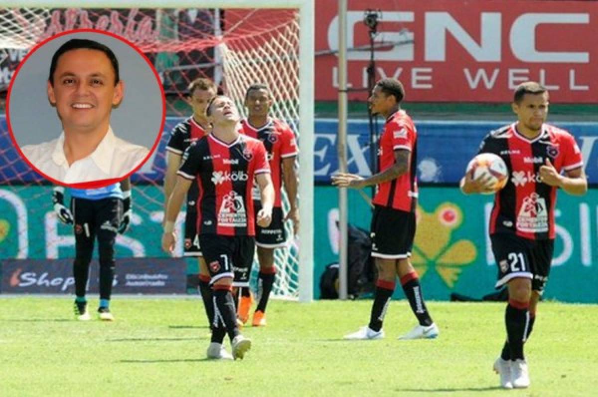 Presidente del Alajuelense de Costa Rica explota en contra de su plantel