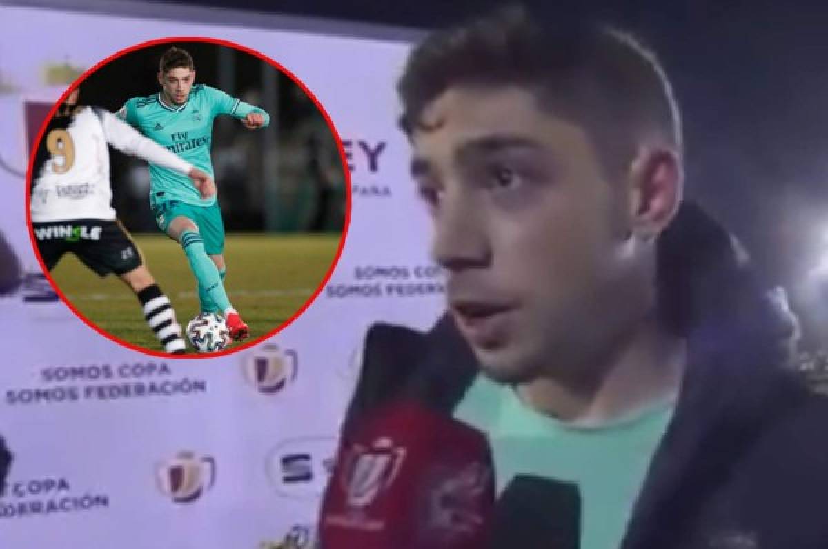 Fede Valverde y su baño de humildad: ''El rival es quien nos lo ha puesto difícil, no el césped''