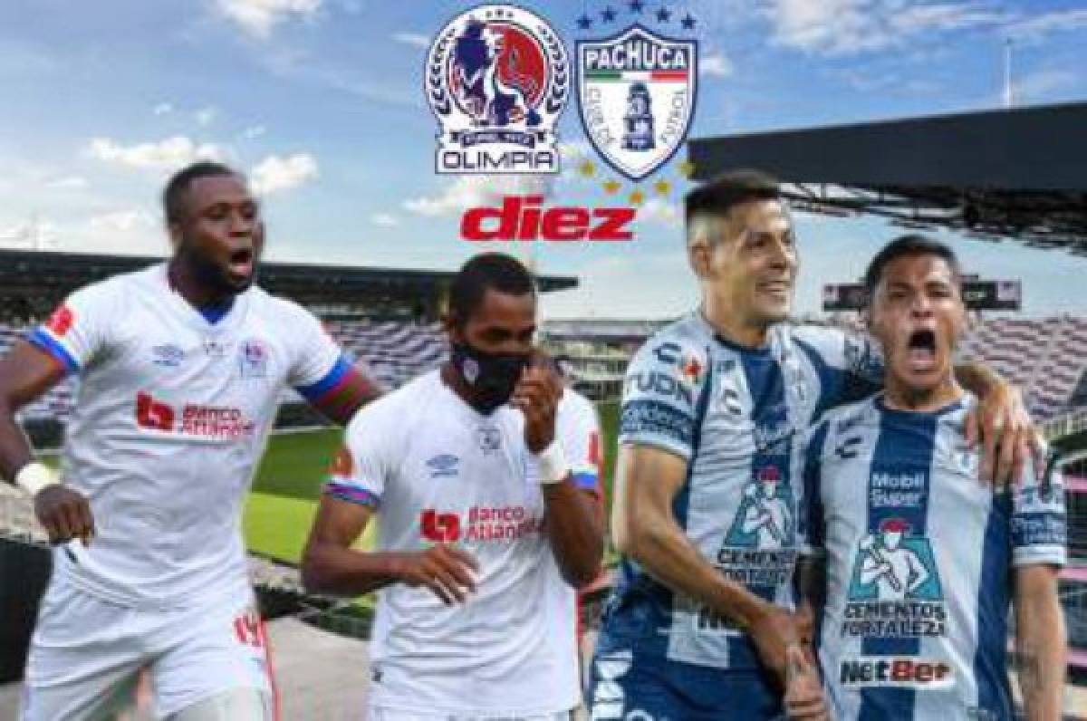 Con poderío en ataque y dos canteranos: los 17 futbolistas con los que Olimpia buscará derrotar a Pachuca en la Copa Rematch