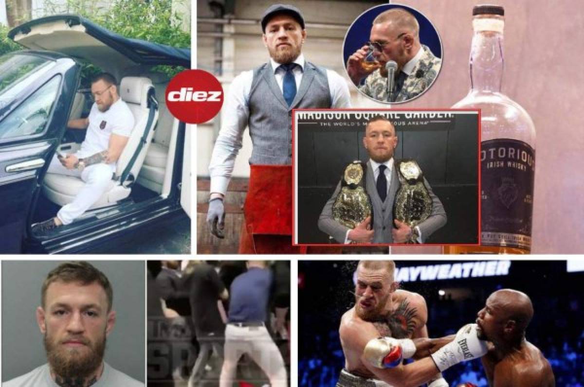 Detenciones, autos y mucho whisky: La polémica carrera Conor McGregor estrella de la UFC