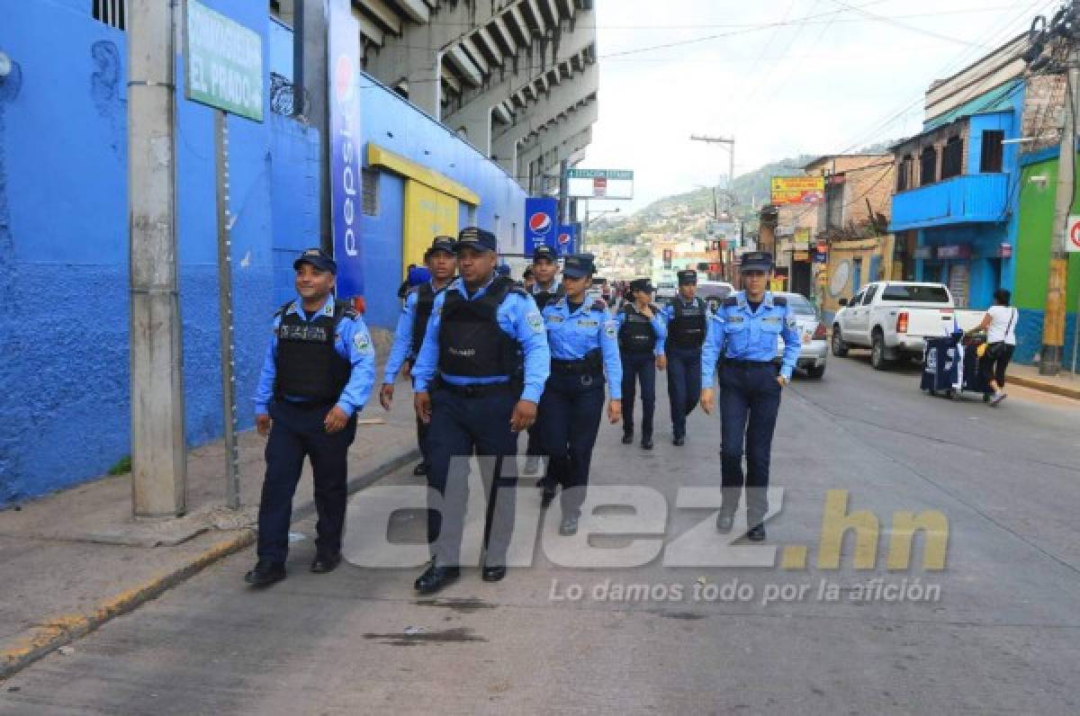 ¡Ambientazo! Así viven los aficionados de Motagua la previa ante Herediano