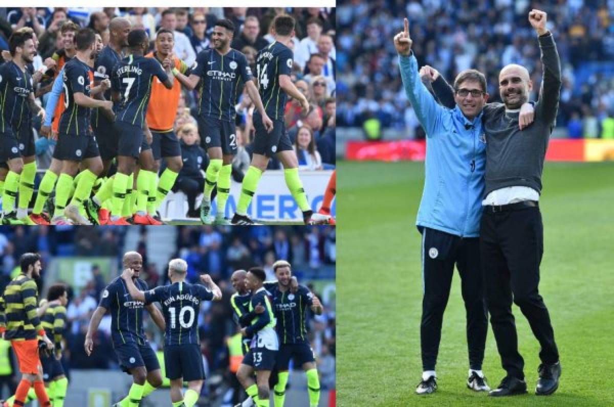 Las increíbles imágenes que dejó el festejo del Manchester City en la Premier League