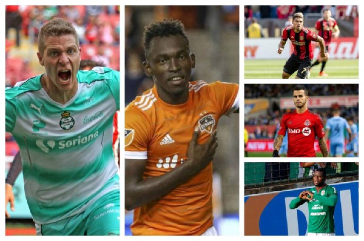 Los goleadores de los equipos de octavos de final de la Concacaf Liga de Campeones