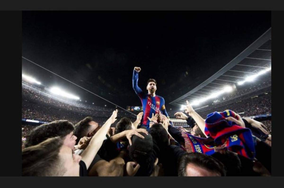 Lio Messi el amo y señor en las mejores imágenes del año 2017