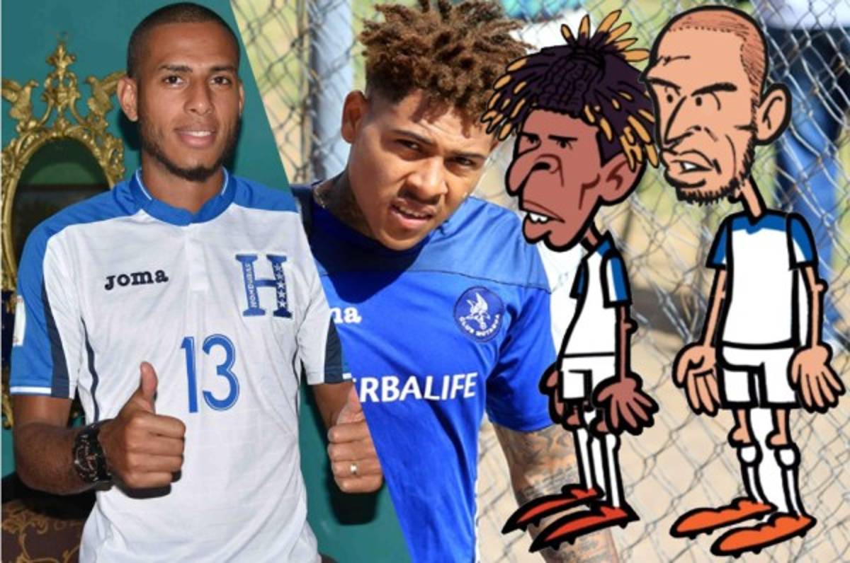 ¡Para morir de risa! Seleccionados de Honduras en cómics ¿se parecen?