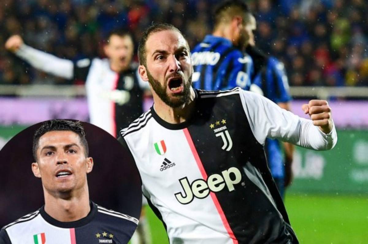 Sin Cristiano Ronaldo y con un pletórico Higuaín, Juventus sigue líder de la Serie A