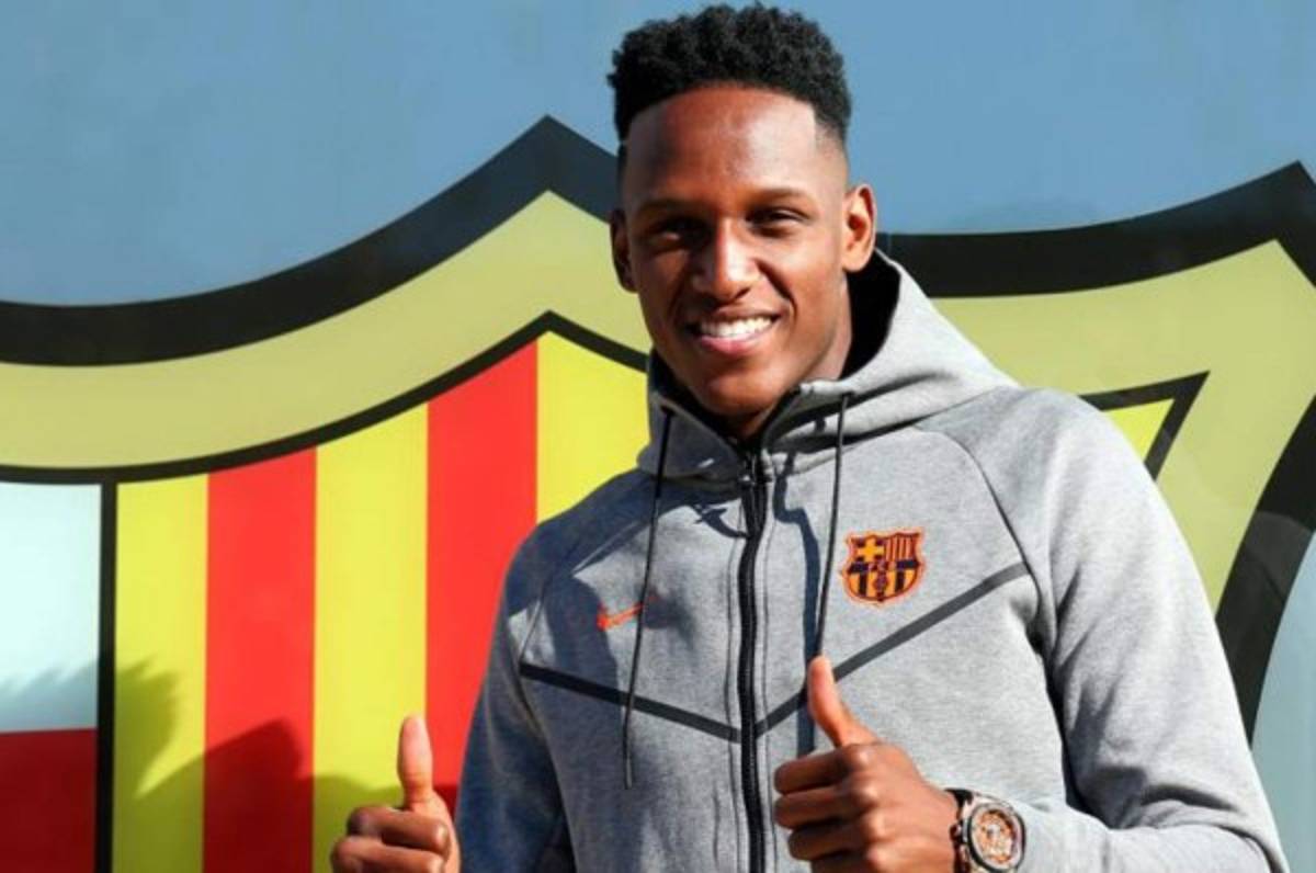 Yerry Mina ya conoce el dorsal que lucirá con el Barcelona