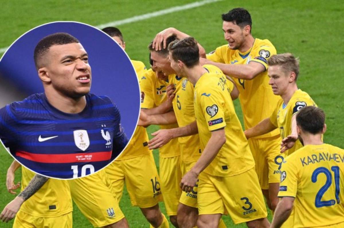 Francia, la campeona del mundo, comienza su camino a Qatar-2022 empatando en casa ante Ucrania