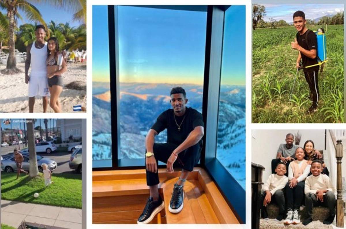 ¡Nieve, playa y viendo a CR7! Así se la pasan en sus vacaciones los futbolistas hondureños