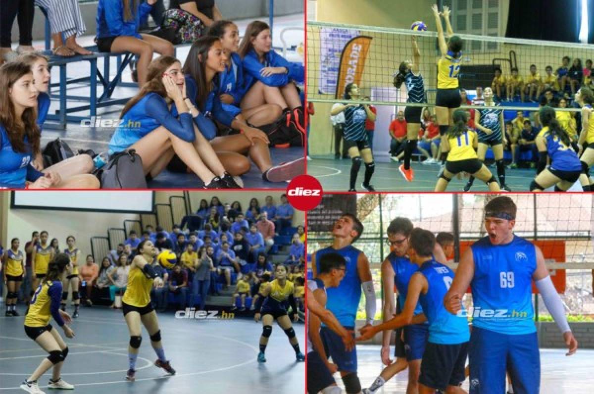 Emocionante jornada de voleibol en el Torneo Centroamericano de Escuelas Bilingües