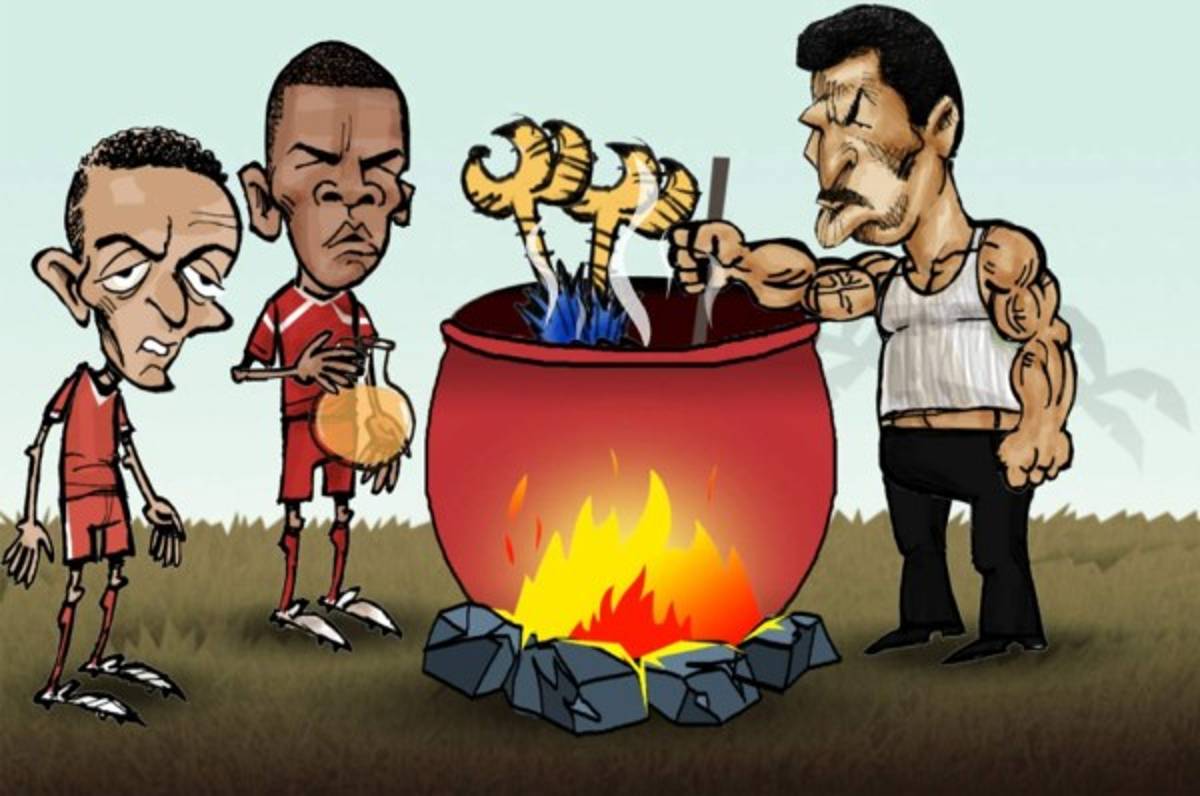 DIEZ-CÓMICS: En Tocoa prepararon una sabrosa sopa de águila