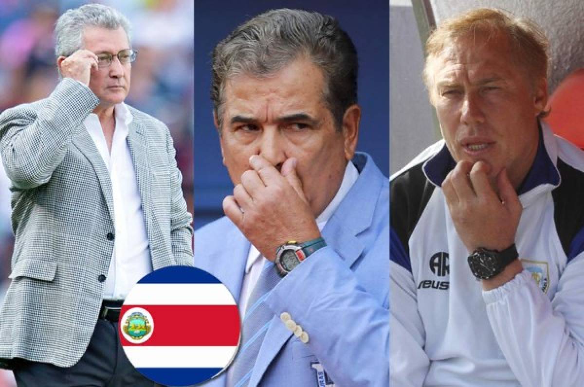 Costa Rica y los ocho candidatos a dirigir la selección tras salida de 'Machillo' Ramírez