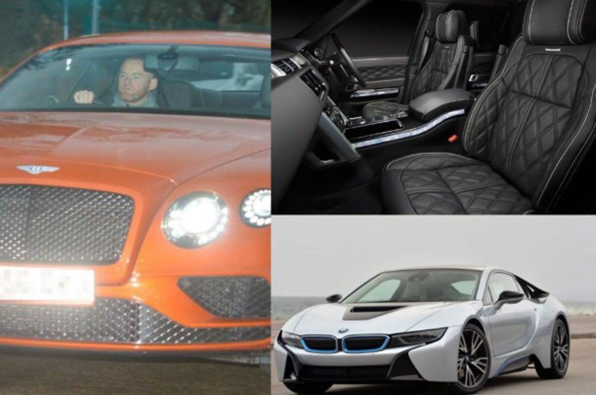 La flota de 'superautos' que Wayne Rooney ya no podrá conducir