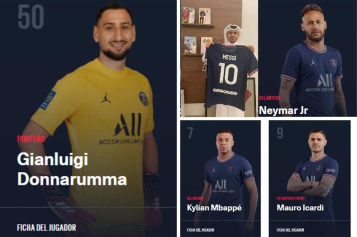 ¿Y Neymar cuál llevaría? Los dorsales del PSG ante la inminente llegada de Lionel Messi