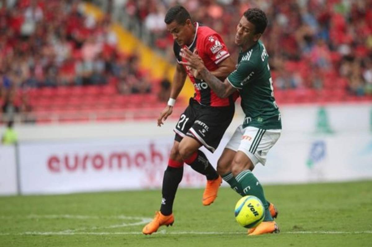 Palmeiras de Brasil le receta paliza al Alajuelense de Rojas, López y Garrido