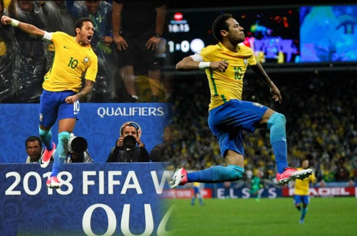 ¡Brasil es el primer clasificado al mundial de Rusia!