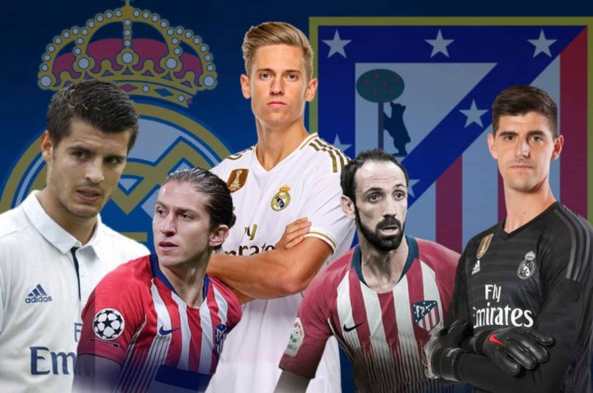 ¿Traidores? Los últimos futbolistas que han jugado para el Atlético y Real Madrid