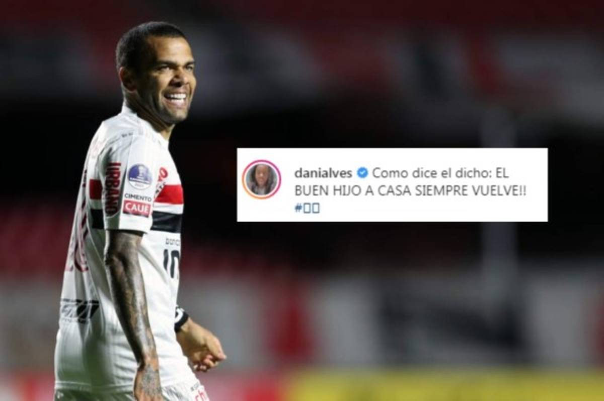El enigmático mensaje que dejó en Instagram Dani Alves que hace presumir su regreso a la liga española