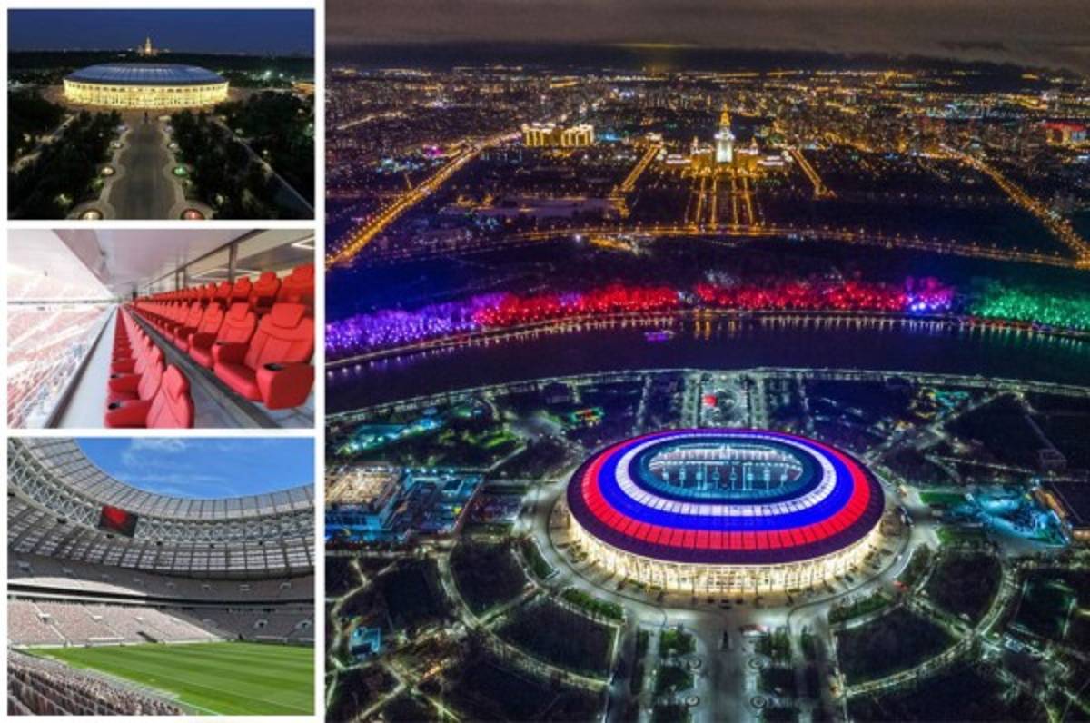 IMPONENTE: Así es el estadio Luzhniki donde será inaugurado el Mundial de Rusia 2018