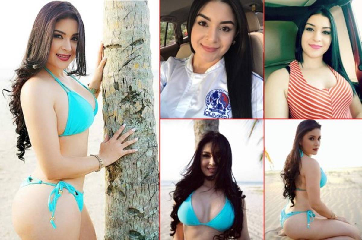 Fany Hernández, la aficionada más sexy del Olimpia que calienta el clásico